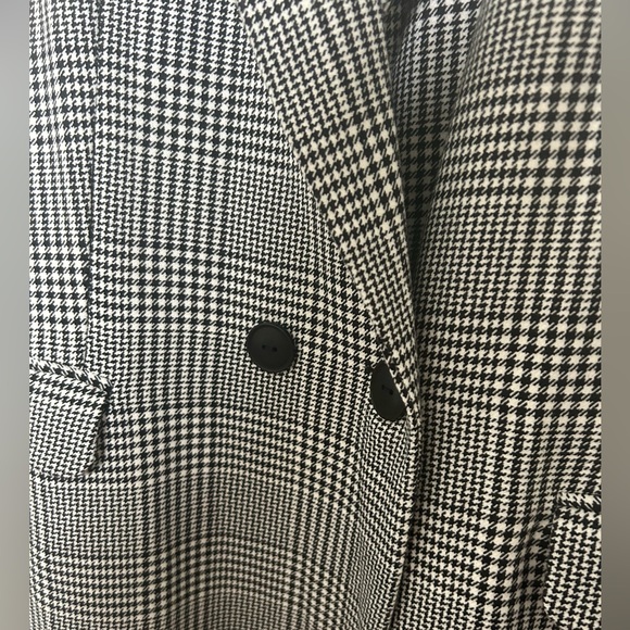 Plaid overcoat / dynamite / size large - Picture 4 of 5